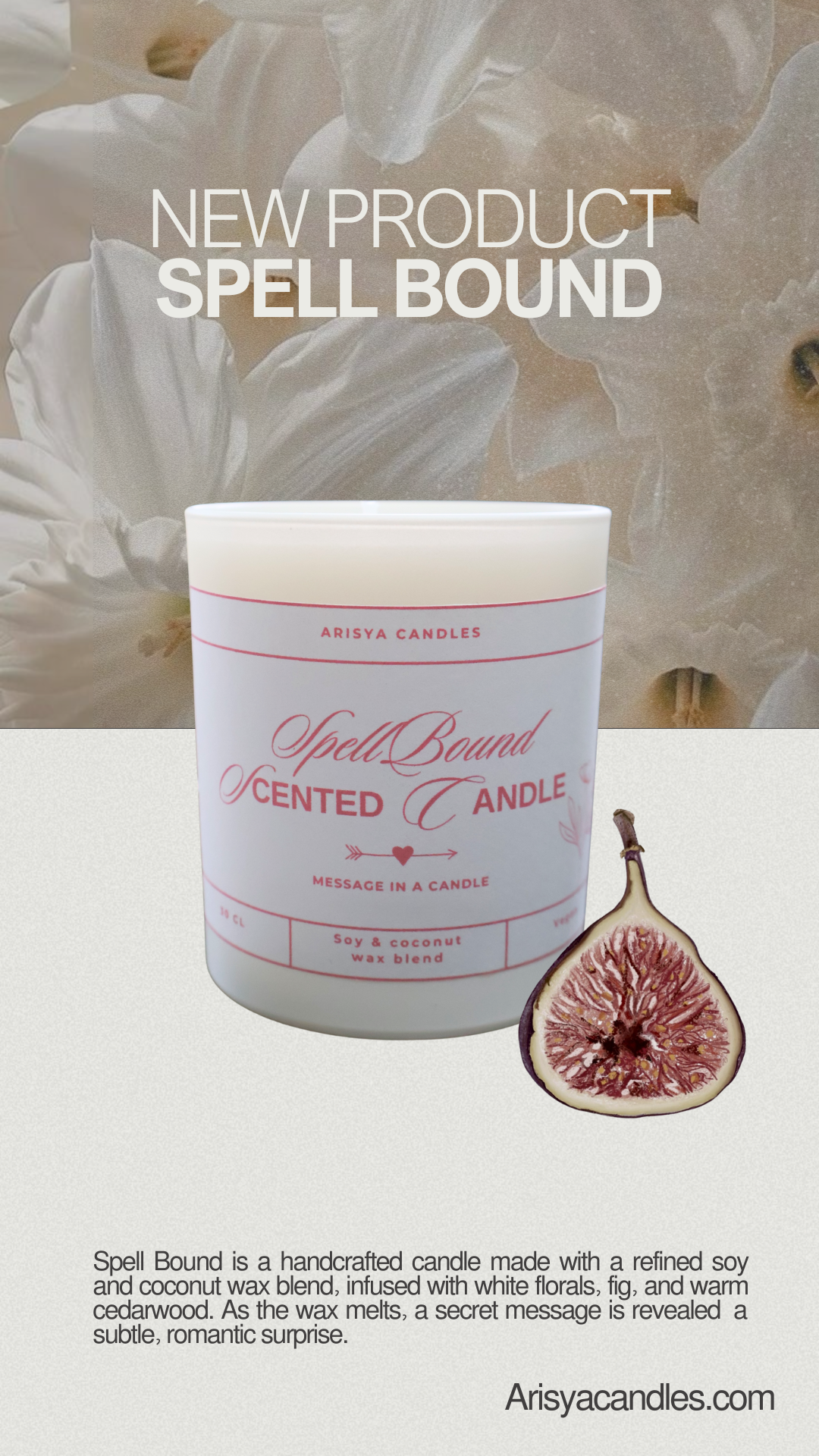 Spellbound Valentines Candle