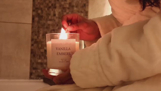 Vanilla Embers Message In A Candle